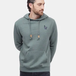 Peru Embroidered Llama Hoodie
